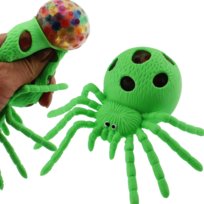 Zabawka Antystresowa Sensoryczna Gniotek Pająk Żelowy Z Kulkami