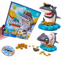 Zabawka dla dzieci Gra zręcznościowa WŚCIEKŁY REKIN SHARKS Pirat skarb