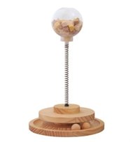 Zabawka Dla Kota Na Sprężynie Z Piłeczkami I Karmą