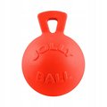 Zabawka dla psa piłka Jolly Tug-n-Toss MOCNA 11cm - Jolly Pets