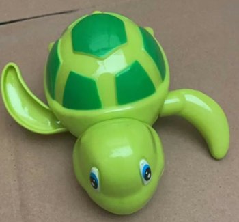 Zabawka do kąpieli żółw wodny nakręcany zielony - inna (Inny)