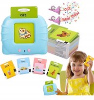 ZABAWKA DO NAUKI ANGIELSKIEGO DUŻO SŁÓWEK PREZENT DLA 3 4 5 6 7 8 LATKA