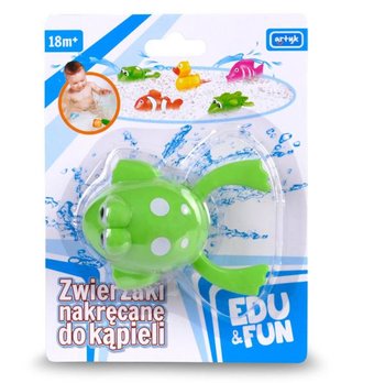 Zabawka do wody, zielona żabka blister Edu&Fun (124761) - Artyk