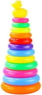 Zabawka edukacyjna Piramida z kółek - Lean Toys