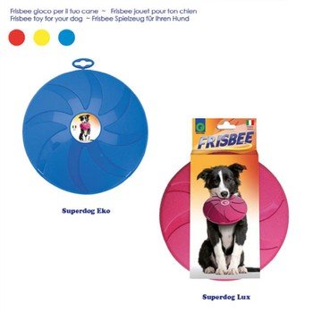 Фото - Миски для корму Zabawka Frisbee 'Superdog' dla średnich i dużych psów, średnica 23,5 cm