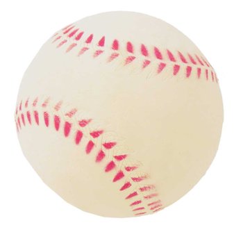 Zabawka piłka baseball Happet 90mm biała - Happet