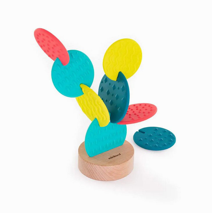 Zdjęcia - Zabawki interaktywne Miniland  Feel To Learn, Zabawka sensoryczna - Kaktus 