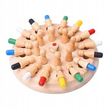 Zabawki Drewniane Gra Montessori Dla Dzieci Szachy - Inna marka