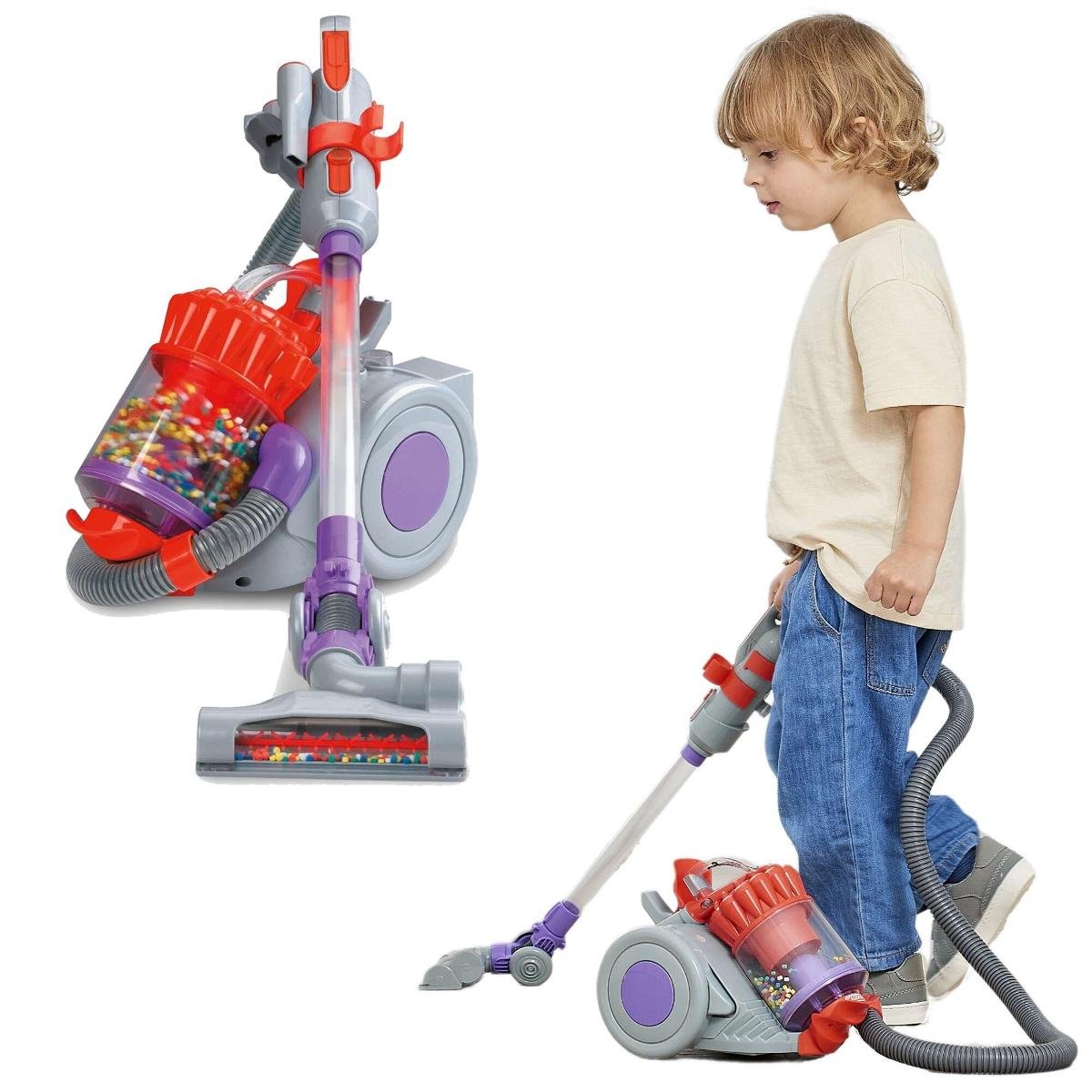 Zabawkowy odkurzacz Dyson dla dzieci z funkcją ssania dżwięk Casdon Little Helper