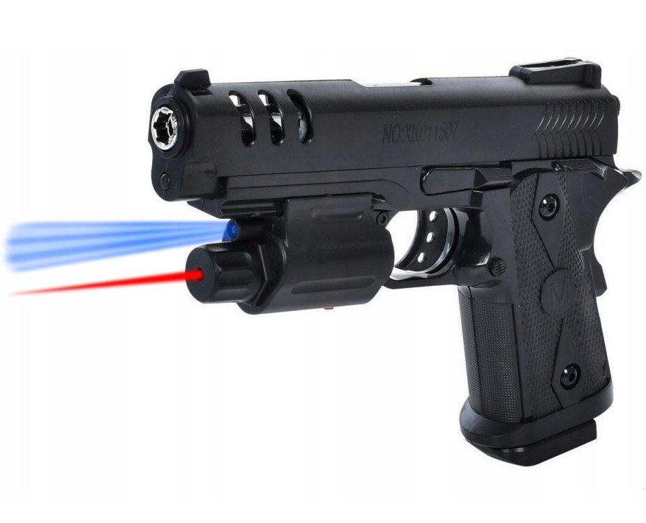 Zabawkowy pistolet na kulki z laserem - Trifox | Sklep EMPIK.COM