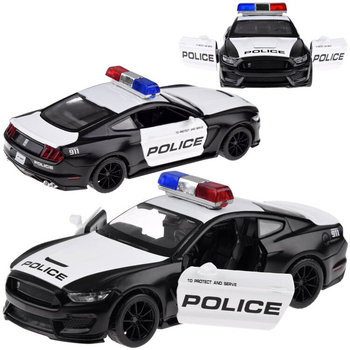 Zabawkowy samochodzik, auto policyjne Ford Shelby GT350, 1:32, metalowe - Inna marka