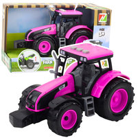 ZABAWKOWY TRAKTOR  ROLNICZY NA BATERIE ŚWIATŁA DŹWIĘKI