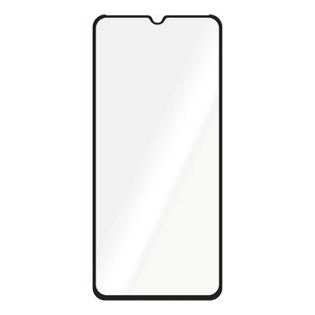Zabezpieczenie ekranu do Samsunga Galaxy A12, szkło hartowane z czarnymi krawędziami - Avizar