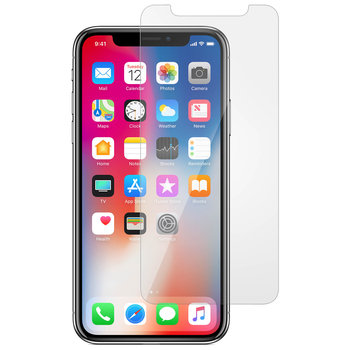 Zabezpieczenie ekranu ze szkła hartowanego do Apple iPhone X, twardość 9H, nietłukące - Avizar