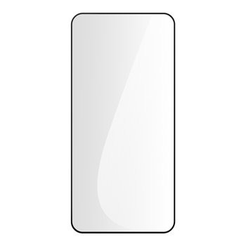 Zabezpieczenie ekranu ze szkła hartowanego do Samsunga Galaxy S23 9H Sloped Black Contour - Avizar