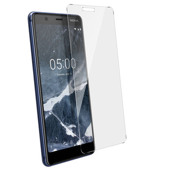 Zabezpieczenie ekranu ze szkła hartowanego do telefonu Nokia 5.1, twardość 9H - Avizar