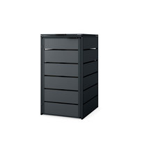 Zabudowa Śmietnikowa 1 Kosz 240L Na Śmietniki JAN NOWAK Antracytowa