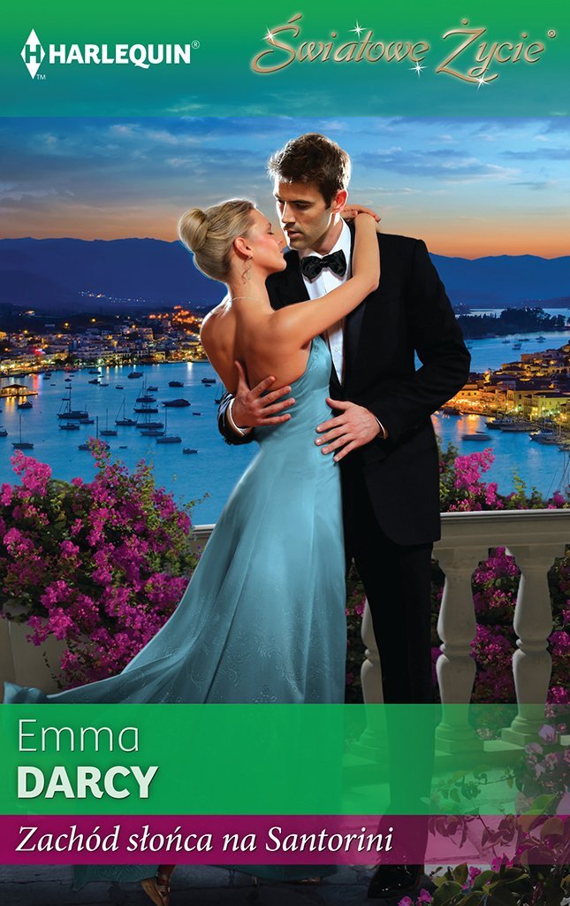 Zachód słońca na Santorini - ebook epub