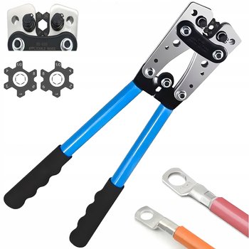 Zaciskarka Hex Praska Końcówek Kabli Tulejek Przewodów 6-50 Mm2 - Inny producent