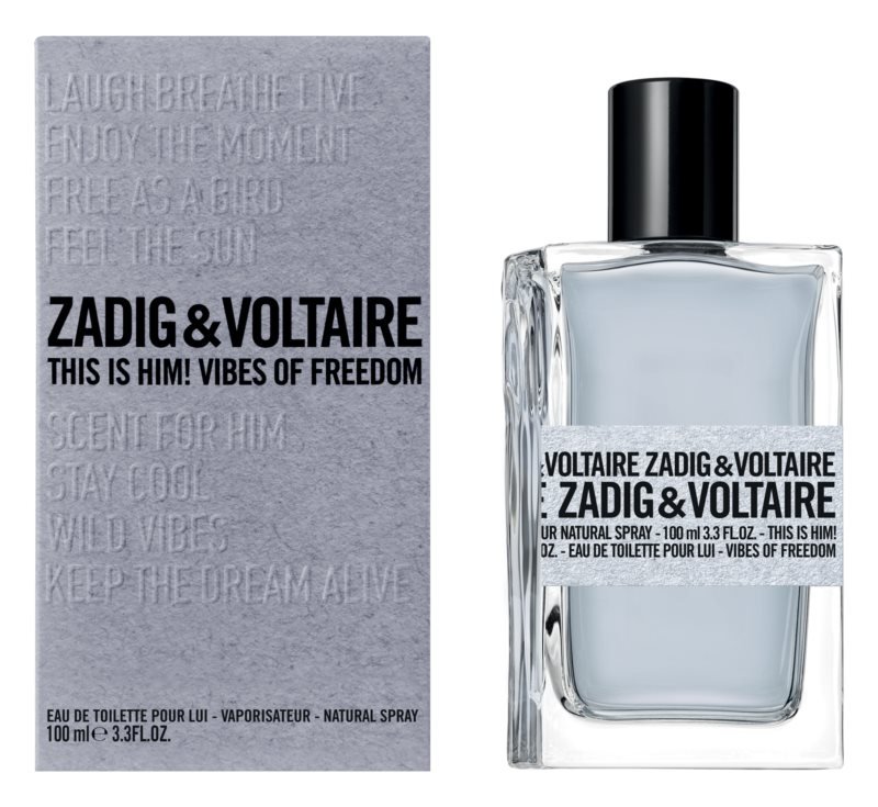Zadig & Voltaire, This Is Him! Vibes Of Freedom, Woda Toaletowa, 100ml Sklep
