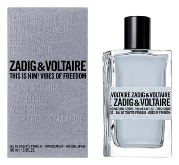 Zadig & Voltaire, This Is Him! Vibes Of Freedom, Woda Toaletowa, 100ml - Zadig & Voltaire