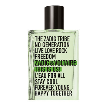 Zadig & Voltaire, This is Us! L'Eau for All, Woda toaletowa, 50ml - Zadig & Voltaire