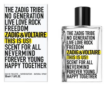 Zadig & Voltaire, This Is Us!, woda toaletowa, 50 ml - Zadig & Voltaire