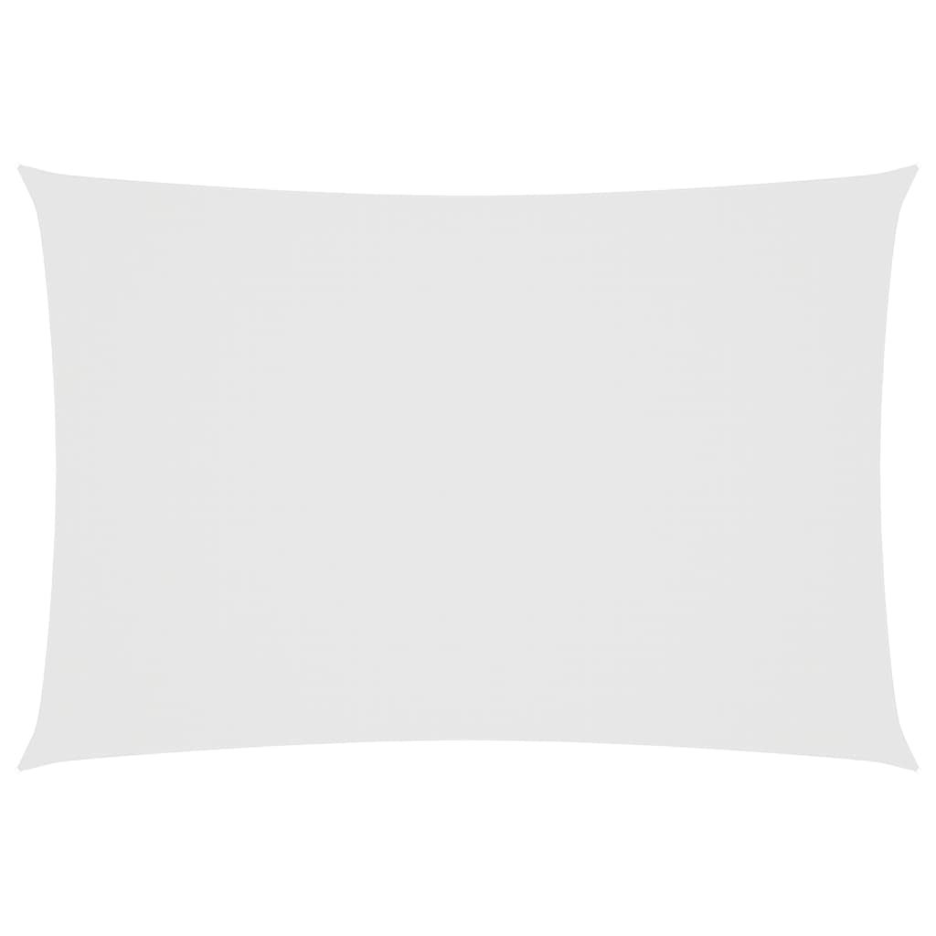 Żagiel Ochronny z Tkaniny Oxford PU, Biały, 2,5 x 4,5 m, Prostokątny ...