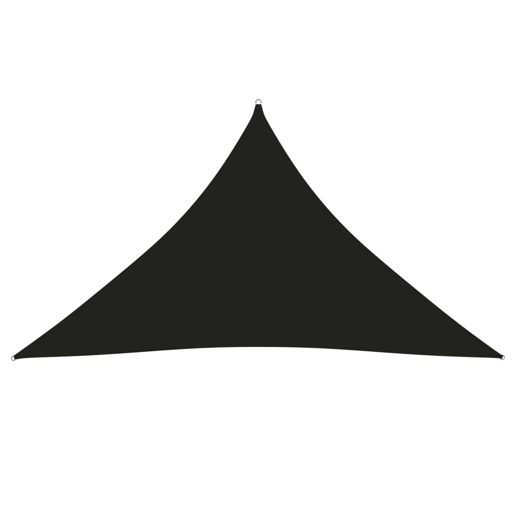 Zdjęcia - Parasol plażowy Oxford Żagiel  czarny 4x4x5,8m trójkątny / AAALOE 