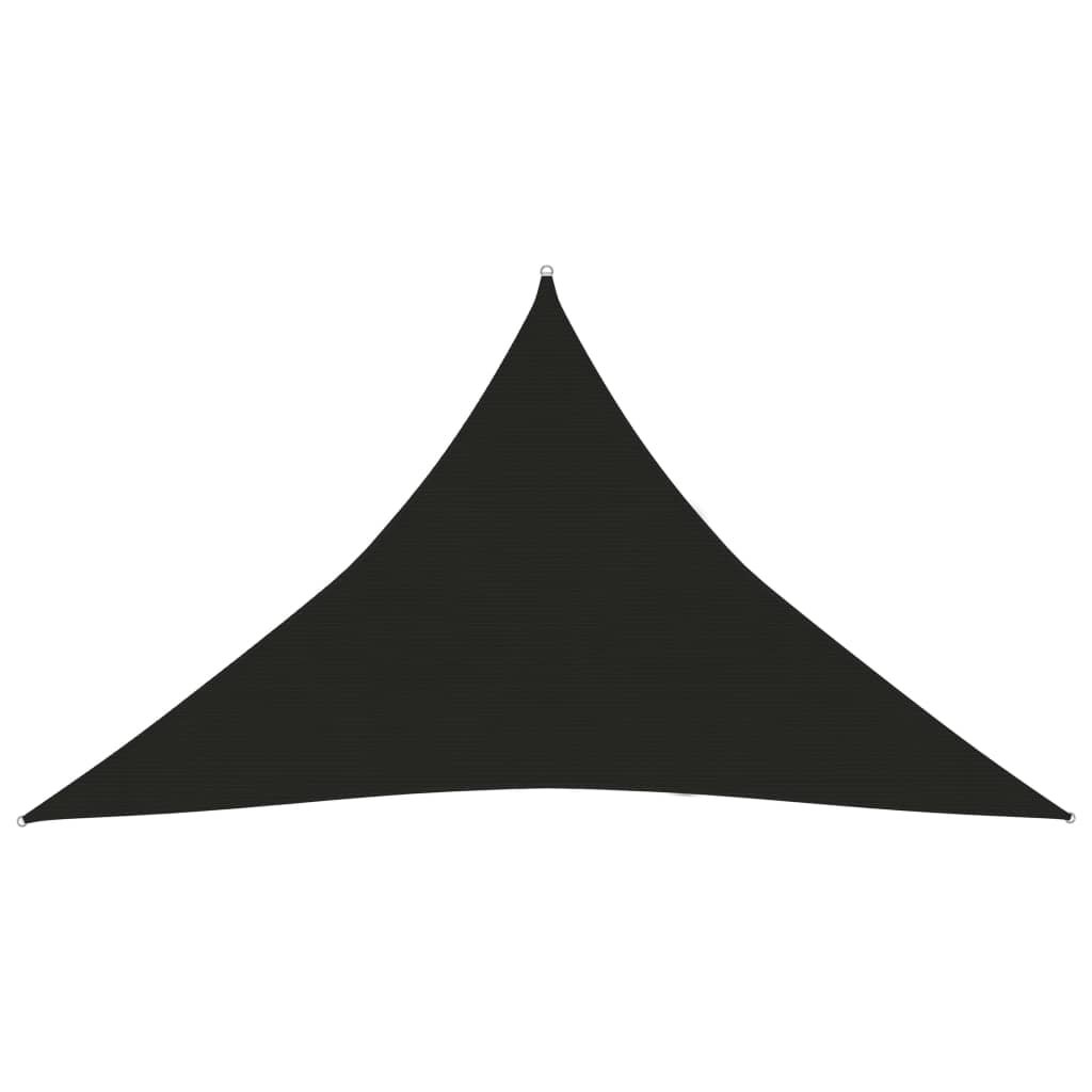 Фото - Пляжна парасоля Żagiel przeciwsłoneczny HDPE, czarny, 5x5x6m
