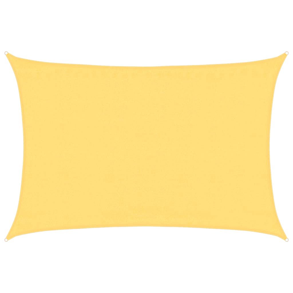 Żagiel przeciwsłoneczny HDPE prostokątny 3,5 x 5 m, kolor beżowy ...