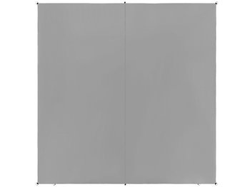Żagiel przeciwsłoneczny kwadratowy 300 x 300 cm szary LUKKA - Beliani
