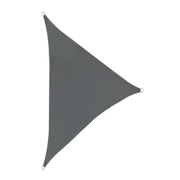Żagiel przeciwsłoneczny Triangle wodoodporny 160g/m² UV50+ ochrona przeciwsłoneczna ciemnoszary 4,2x4,2x6m - SVITA