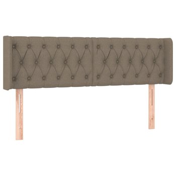 Zagłówek łóżka Uszak 163x16x78/88 cm - Taupe / AAALOE - Zakito Home