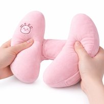 Zagłówek Poduszka Dla Niemowlaka Fotelika Wózka Różowy