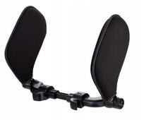 Zagłówek samochodowy dla dzieci i dorosłych 360° Spurtar czarny