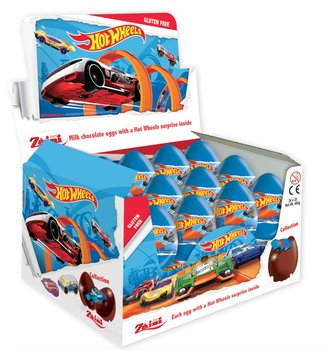 Zaini, czekoladowe jajka z niespodzianką Hot Wheels, 24 sztuki - Hot Wheels