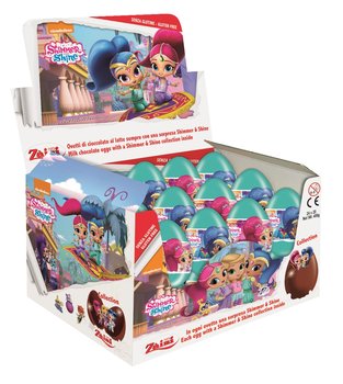 Zaini, czekoladowe jajka z niespodzianką Shimmer i Shine, 24 sztuki - Shimmer & Shine