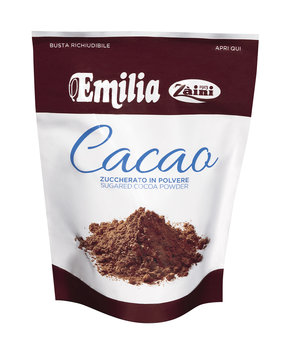 Zaini, kakao w proszku słodzone Emilia, 150 g - Zaini