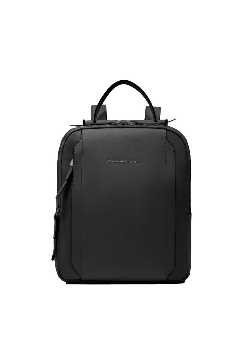 Piquadro Zaino in pelle e tessuto Donna piquadro CA5566W92T-N Nero