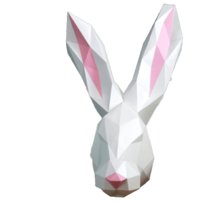 Zając - kartonowa figurka DIY