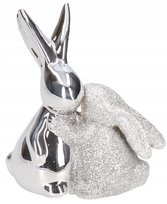 Zając Zajączek Ceramiczny Wielkanocny Figurka