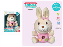 ZAJĄCZEK KRÓLICZEK KRÓLIK PLUSZOWY INTERAKTYWNY ZE ŚWIATŁEM I MUZYKĄ