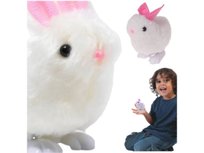 Zajączek Zając Nakręcany Królik Skaczący Zabawka Upominek Na Wielkanoc