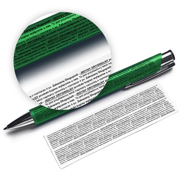 ZAKAZANY DŁUGOPIS® ściąga, do ściągania, ściągi, zielony - Zakazany Długopis
