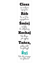 Zakładka do książki prezent pamiątka na zakończenie roku szkolnego dla uczniów turkusowy akcent 5x21 cm