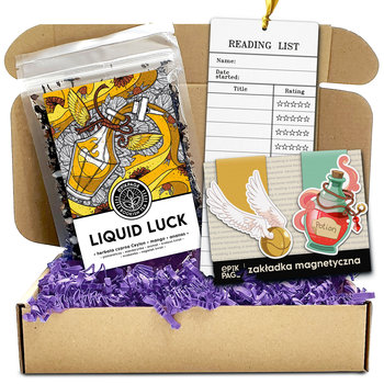 Zakładki Do Książek I Herbata, Zestaw Prezentowy Dla Mola Książkowego – Liquid Luck - EpikPage
