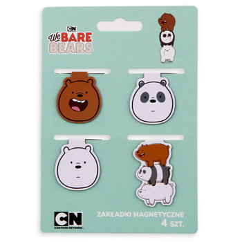 Zakładki Magnetyczne, Cartoon Network, We Bare Bears, 4 Sztuki - Empik