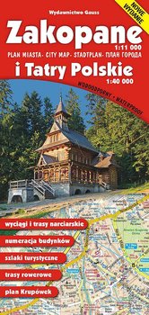 Zakopane i Tatry Polskie. Mapa turystyczna 1:40 000 - Opracowanie zbiorowe