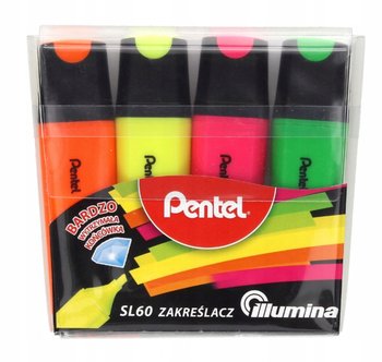 Zakreślacz Pentel SL60 (4 kolory) - Pentel